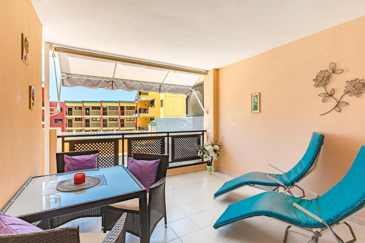 Aircon Lovely 2 Bedroom Apartment Close To Ocean Puerto de Santiago