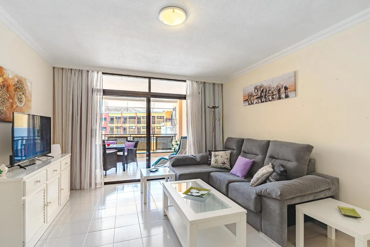 Aircon Lovely 2 Bedroom Apartment Close To Ocean Puerto de Santiago
