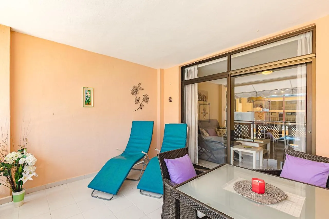 Aircon Lovely 2 Bedroom Apartment Close To Ocean Puerto de Santiago